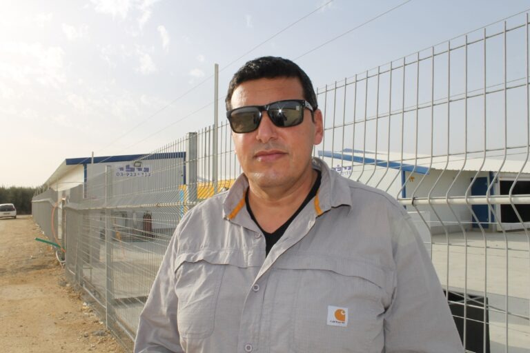 צוריאל חנוני, מנהל מדגרת רביבים (צילום: דני בלר)